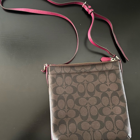 Coach Brown Crossbody Handbag/Purse - Picture 2 of 2